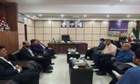 دیدار مدیر کل ستاد اجرایی فرمان امام ره استان بوشهر با فرماندار کنگان
